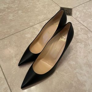 Christian Louboutin Size 40 85mm Black Pumps - NWT
